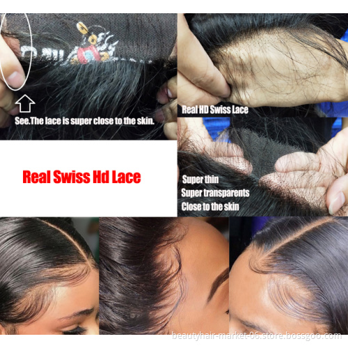 Cheap Wholesale Body Wave hd Lace Front Wig Mink Brazilian Virgin Hair 13*4 Frontal Wigs Human Hair for Black Woman
